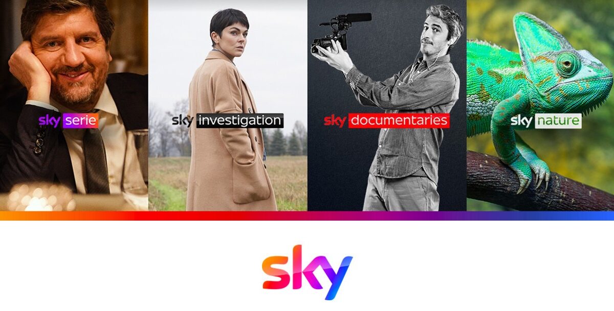 Sky, dal 1° luglio quattro nuovi canali: ecco quali sono e che posti occuperanno