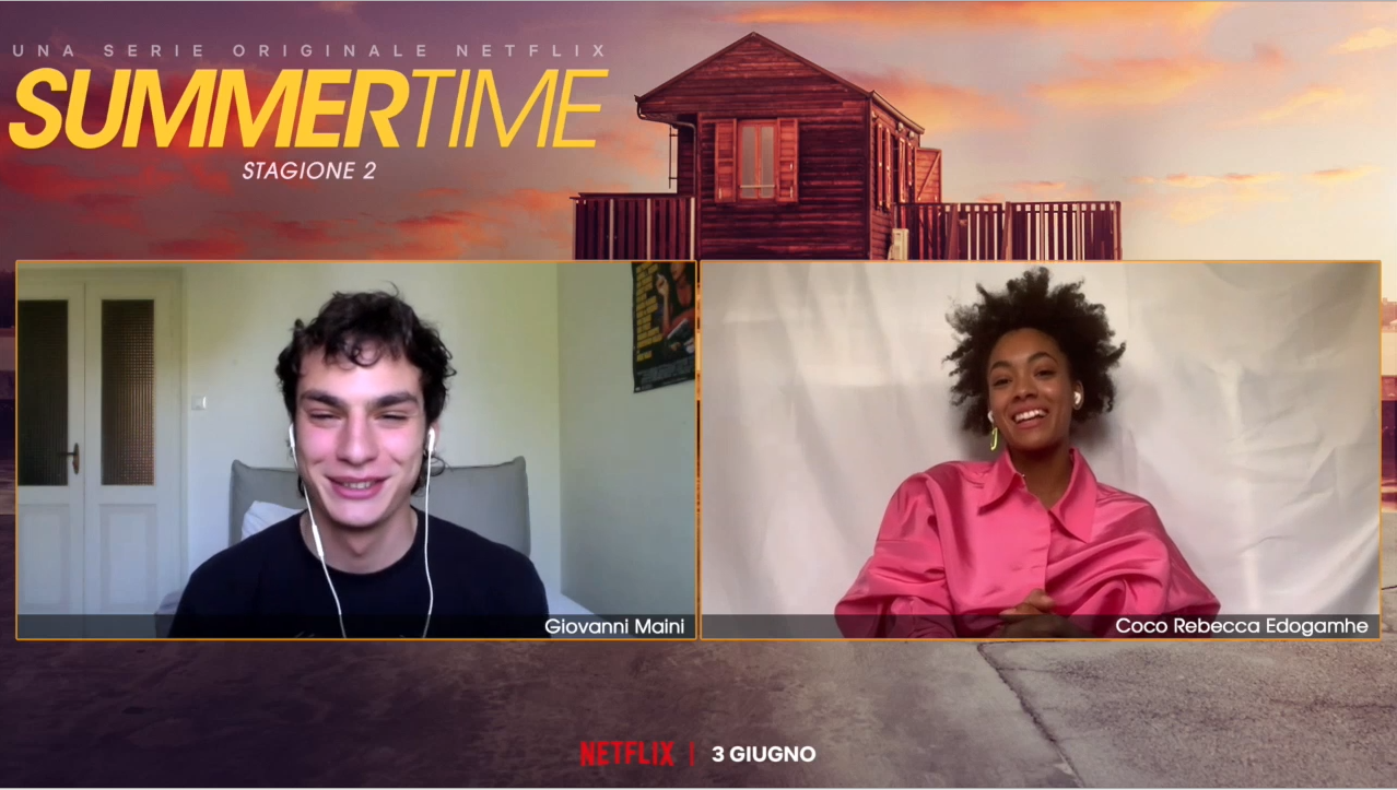Summertime 2, l’intervista a Giovanni Maini e Coco Rebecca Edogamhe