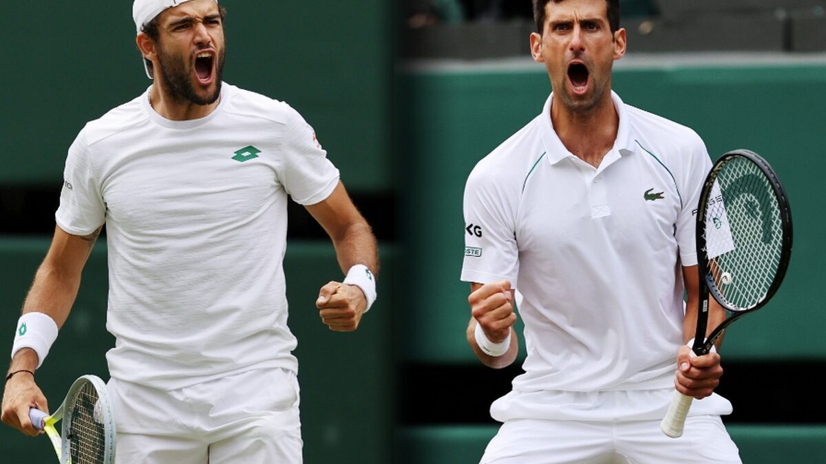 Matteo Berrettini contro Novak Djokovic, la storica finale di Wimbledon in diretta su Sky e Tv8