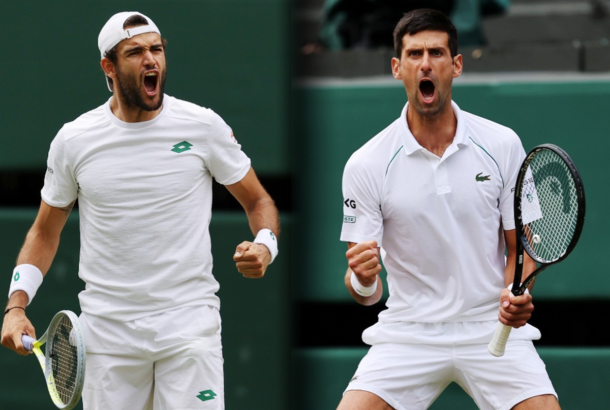 Matteo Berrettini contro Novak Djokovic, la storica finale di Wimbledon in diretta su Sky e Tv8