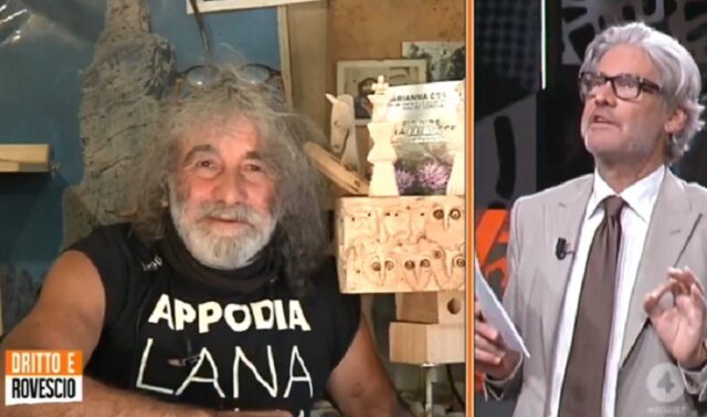 Dritto e rovescio, Del Debbio prenota Corona per l’anno prossimo, ma lui tentenna: “Vedrò Bianchina, vediamo che dice”