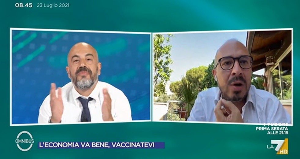 Omnibus, Paragone contro tutti. Accuse a Burioni e Faraone. La conduttrice sbotta