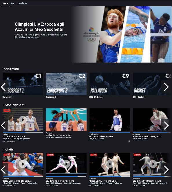 Olimpiadi Tokyo 2020 Discovery