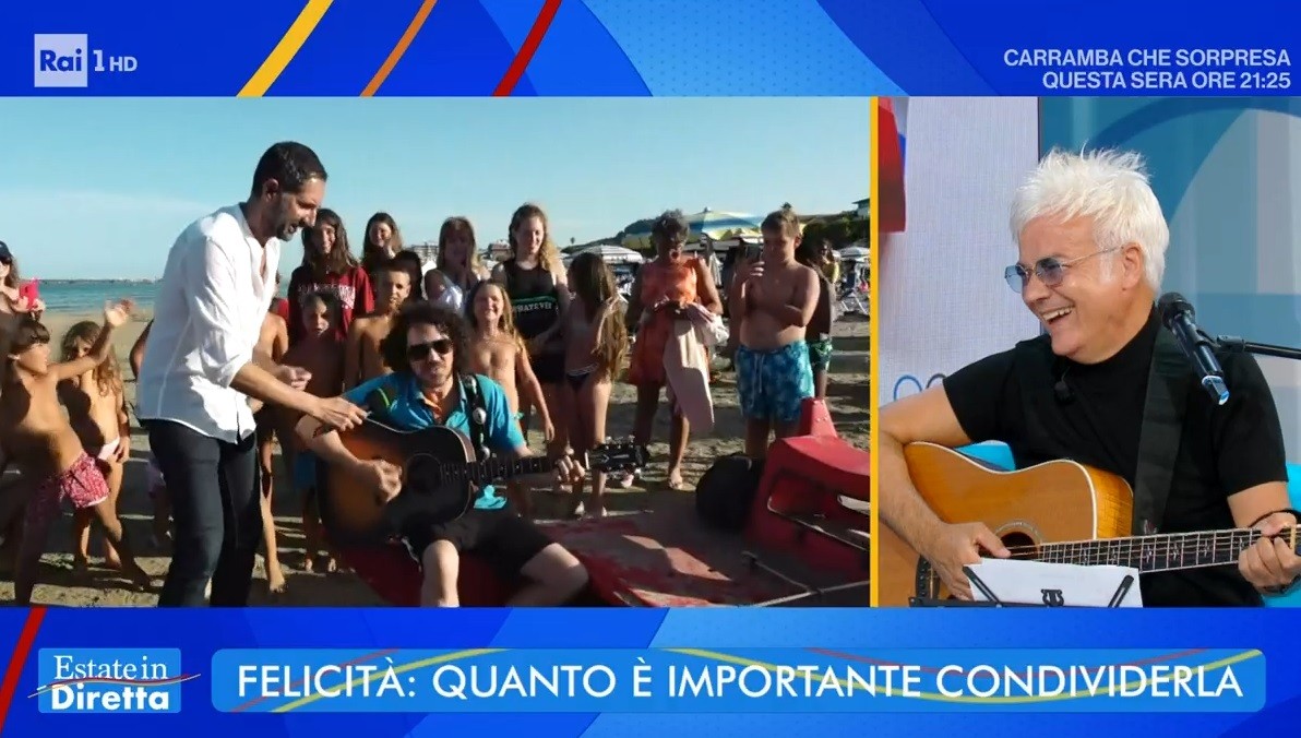 Estate in Diretta, che gaffe: “Lei è la più bella della spiaggia”. Dallo studio: “Pensa la più brutta…” (Video)