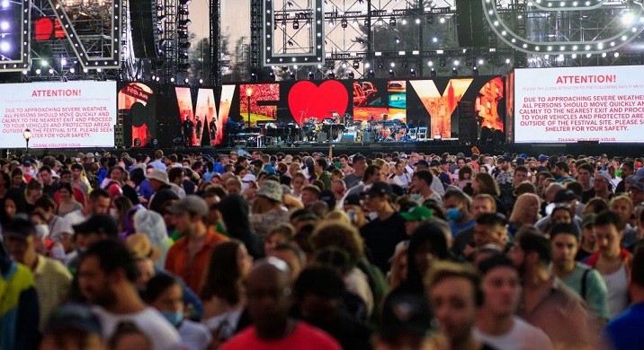 We Love NYC: The Homecoming Concert: l’uragano Henri interrompe il live a Central Park