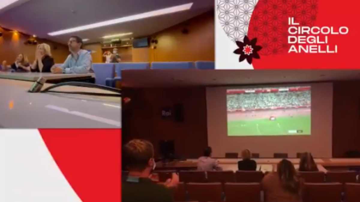 Il Circolo degli Anelli e le reactions social, sulla scia di Eurosport