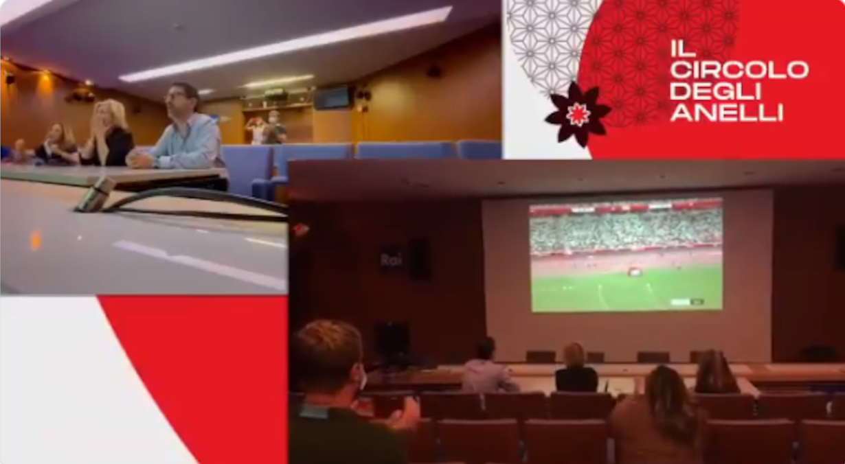 Il Circolo degli Anelli e le reactions social, sulla scia di Eurosport