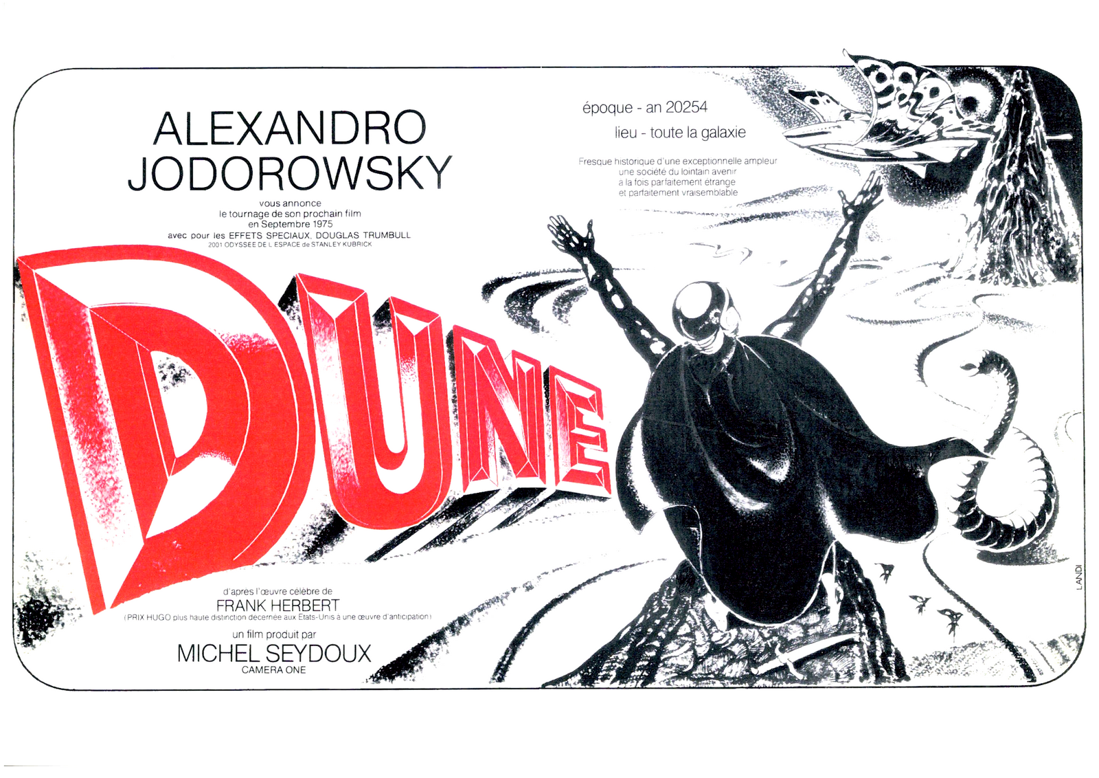Jodorowsky’s Dune: trailer italiano e curiosità sul documentario sul film “Dune” mai realizzato