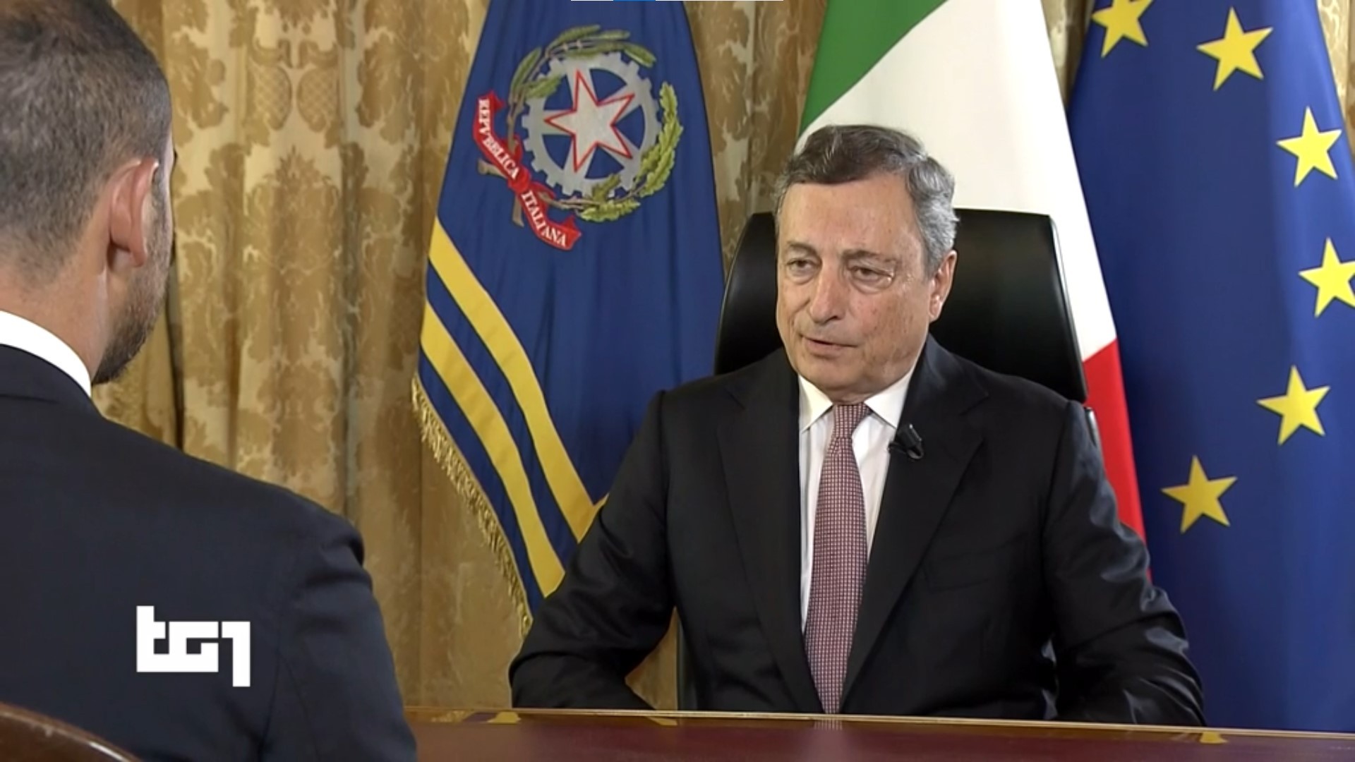 La prima intervista televisiva di Mario Draghi da premier è al Tg1. Perché?