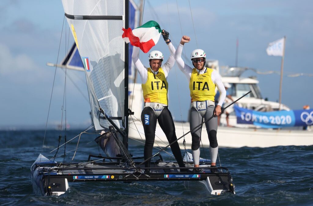 Olimpiadi di Tokyo 2020, Eurosport non si accorge dell’oro alla vela di Tita e Banti