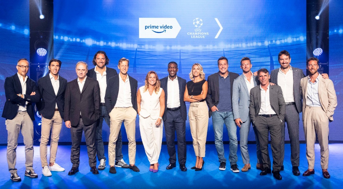 Amazon Prime Video, Champions League 2021/22: Sandro Piccinini telecronista. La presentazione della squadra dei talent