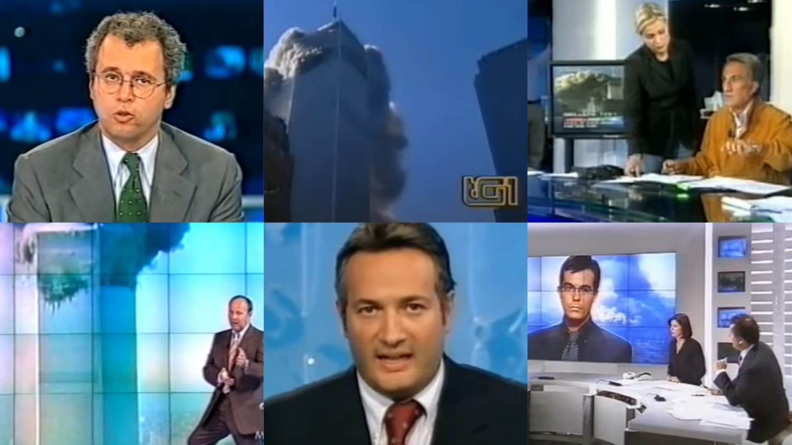 11 settembre 2001, il racconto di una giornata televisiva banale. Fino alle 14.46