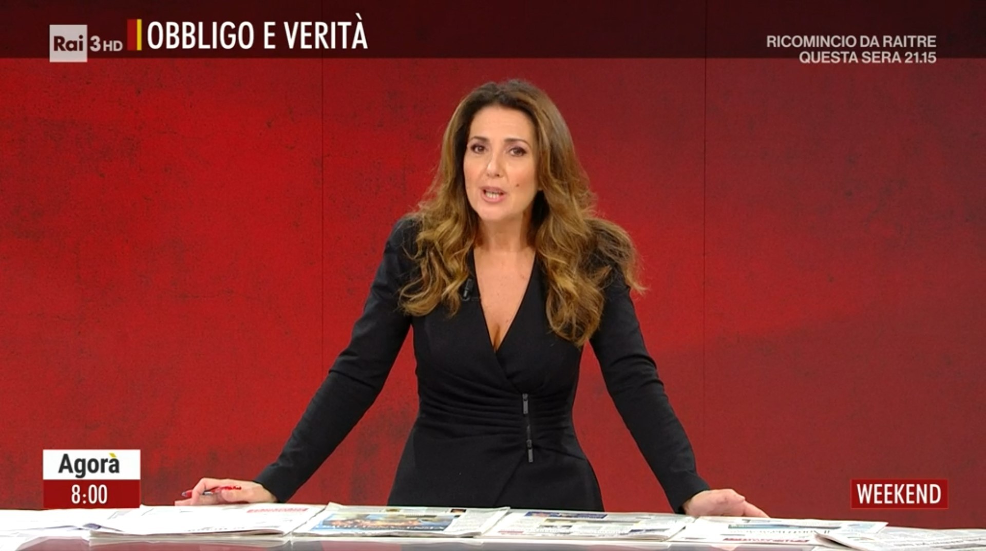 Agorà weekend abbandona i politici e acquista un sapore giornalistico. Convincente la prova di Giusy Sansone