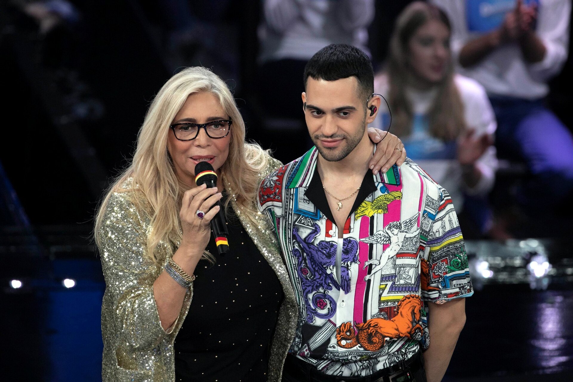 Mahmood alla prima puntata della nuova stagione di Domenica in con Mara Venier su Rai1