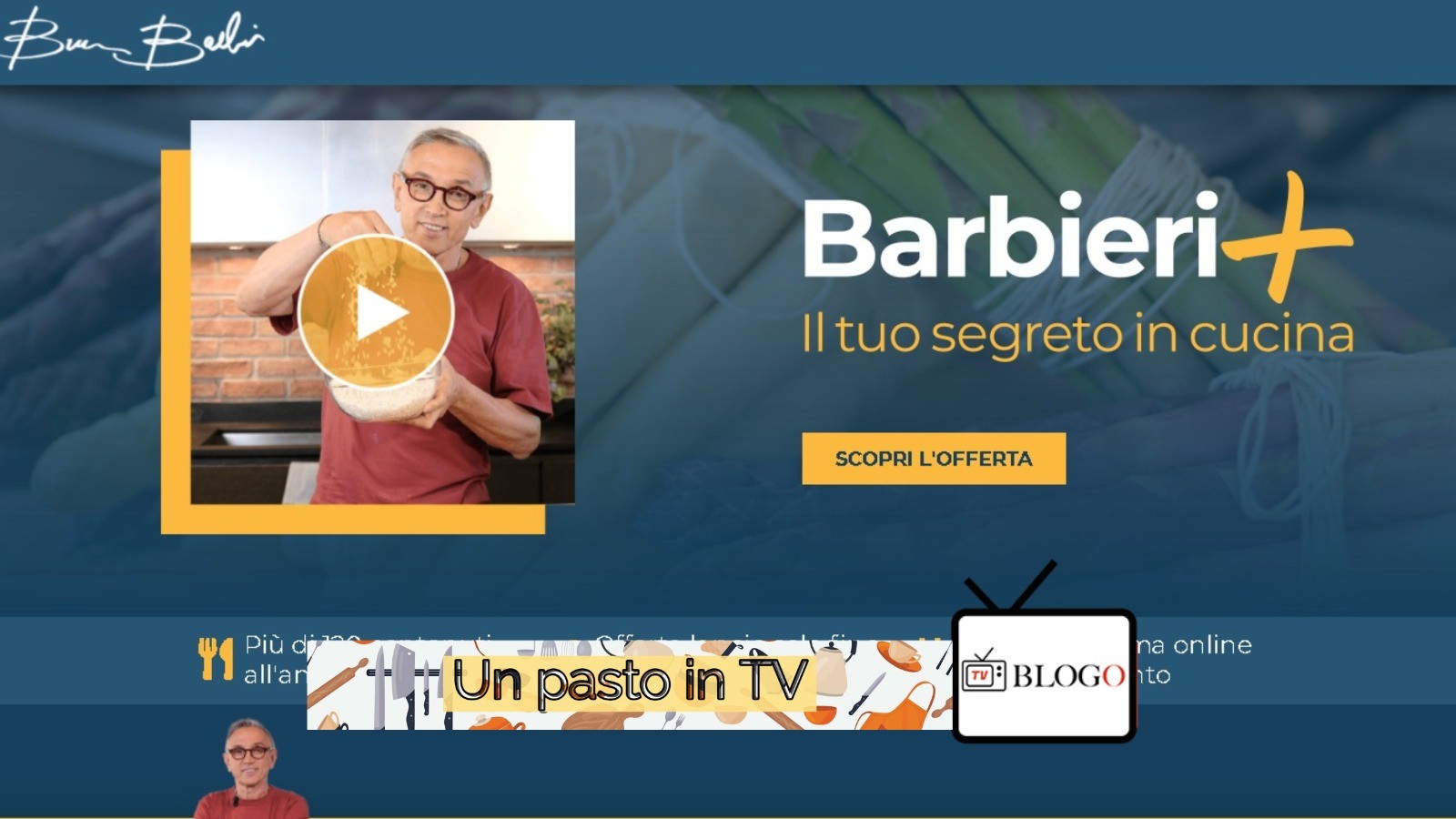 Barbieri+, lo chef si fa OTT