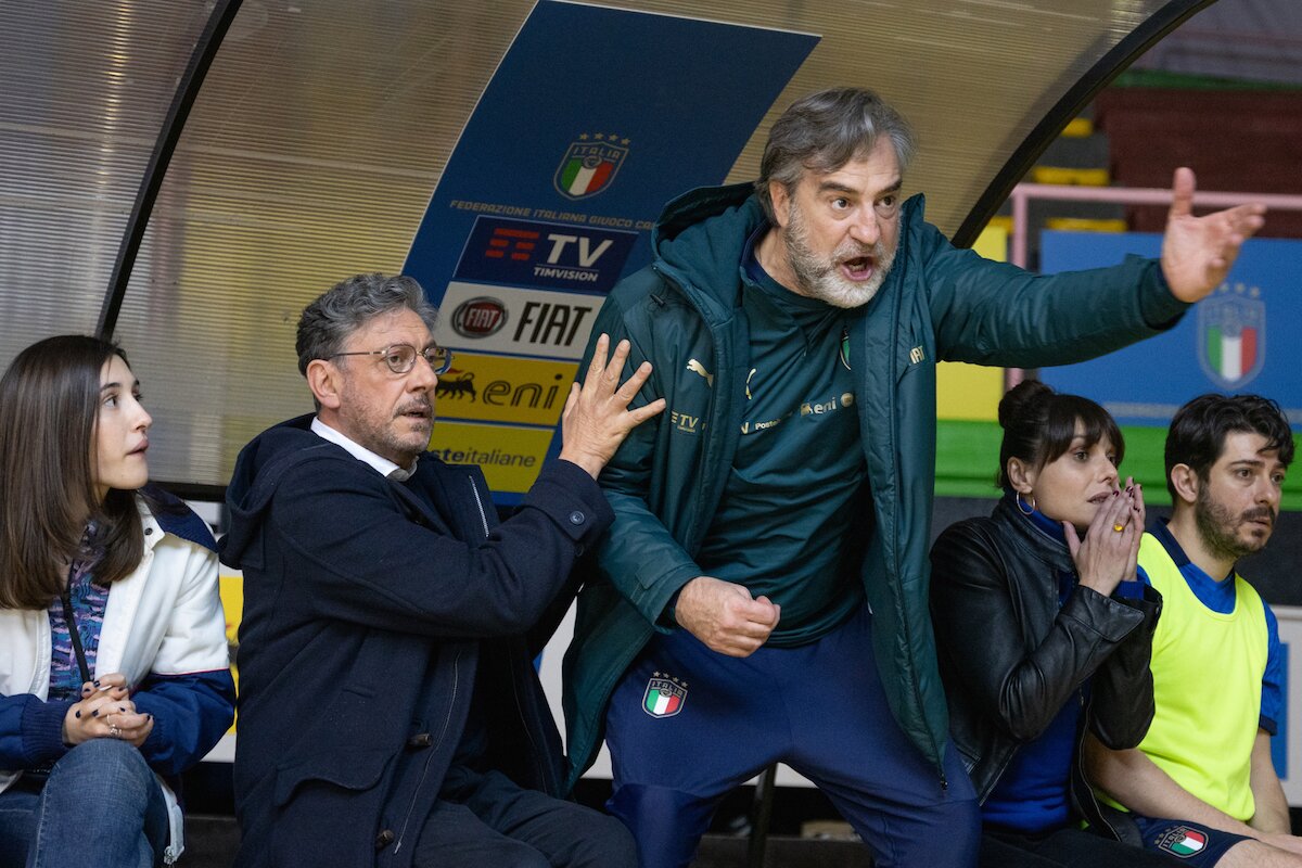 Crazy for football, le foto del film-tv di Raiuno