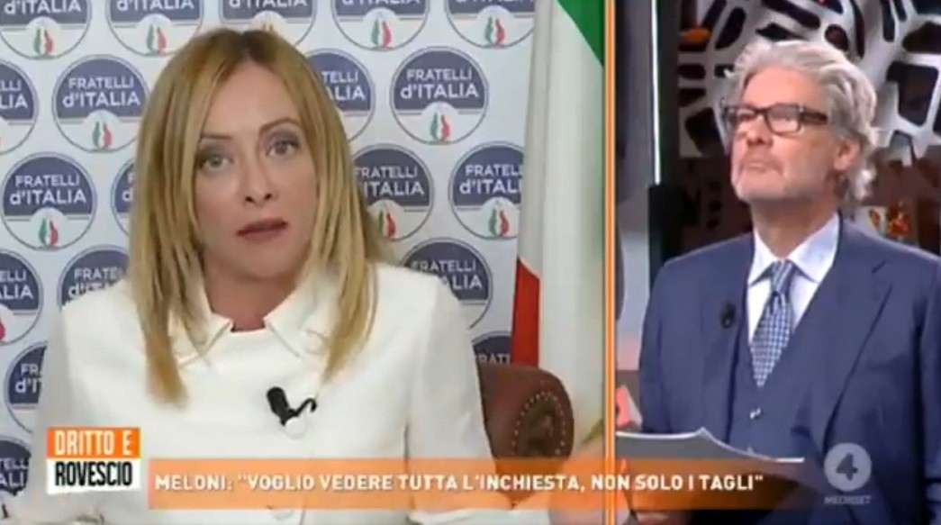 Dritto e rovescio e Piazzapulita, gli strani incroci del giovedì sera nel segno di Giorgia Meloni