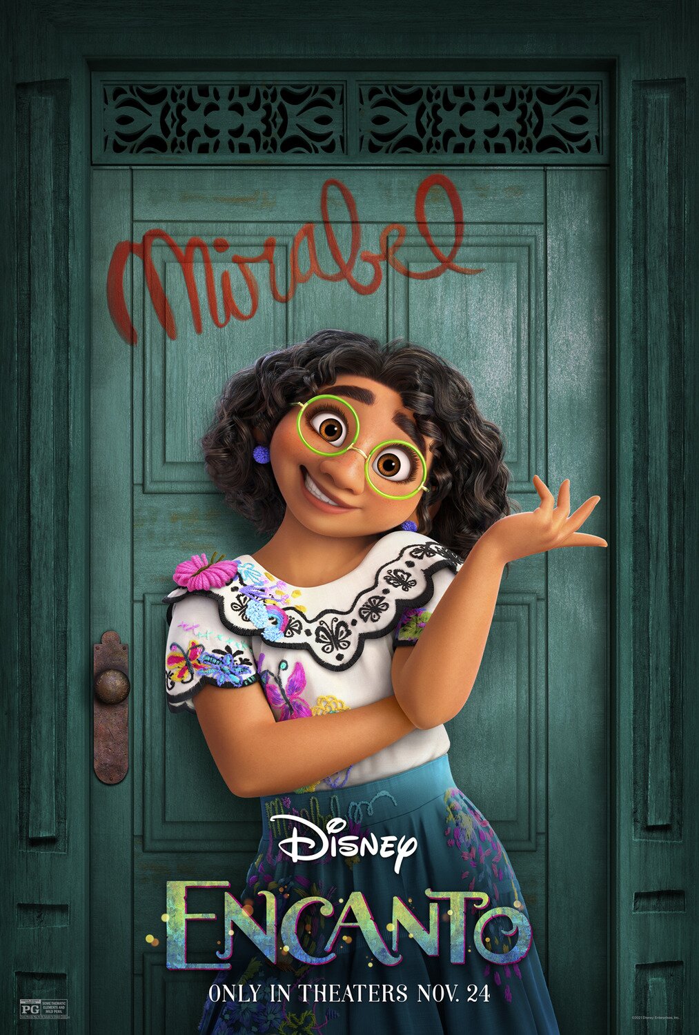 Encanto: nuovi poster del film d’animazione Disney