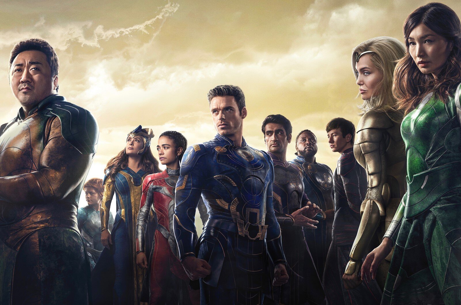 Eternals: nuove clip e colonna sonora del film Marvel