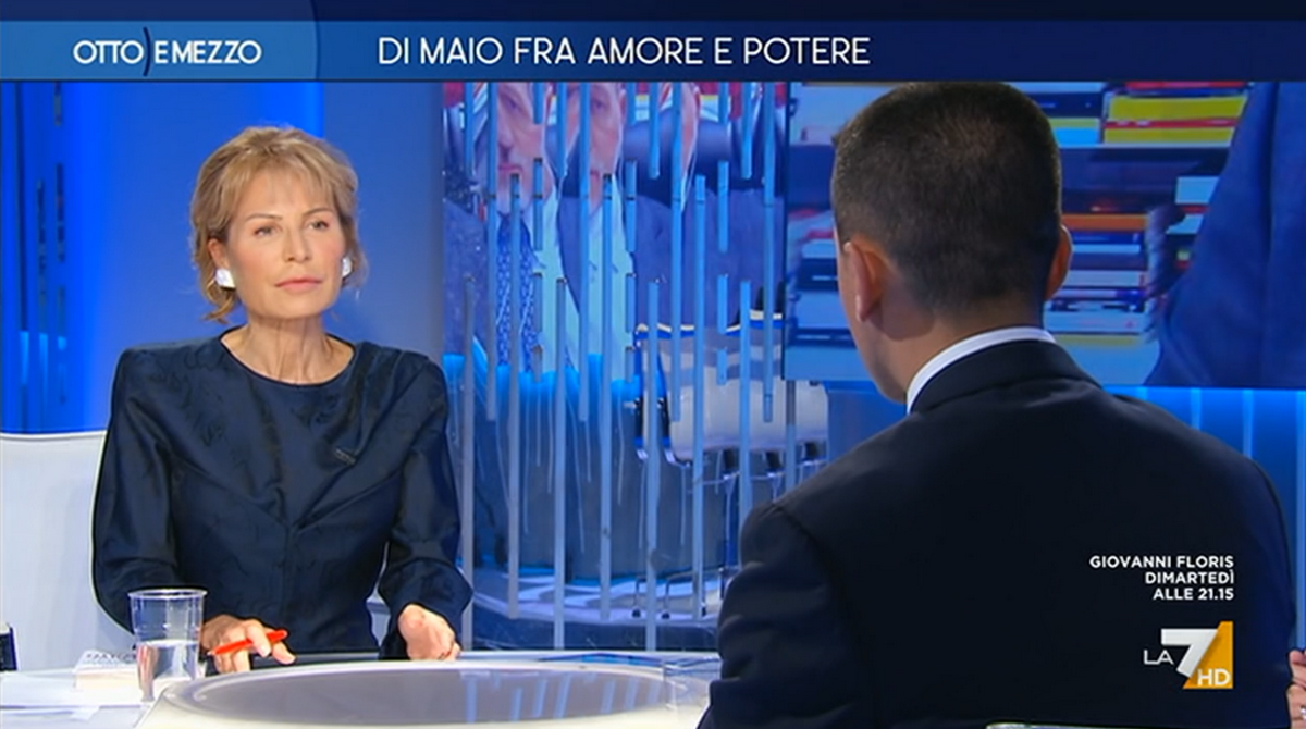 Otto e mezzo, la curiosa ingenuità di Lilli Gruber nel botta e risposta con Di Maio sull’omosessualità