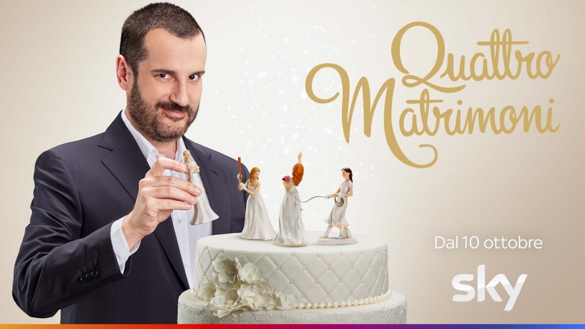 Quattro Matrimoni 2021: quando va in onda, conduttore, puntate, streaming