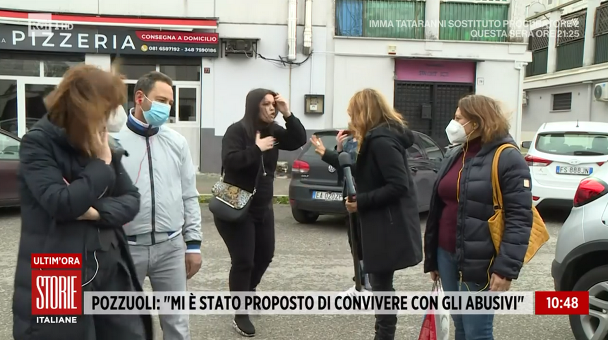 Storie italiane: troupe aggredita in diretta, Eleonora Daniele chiama i Carabinieri