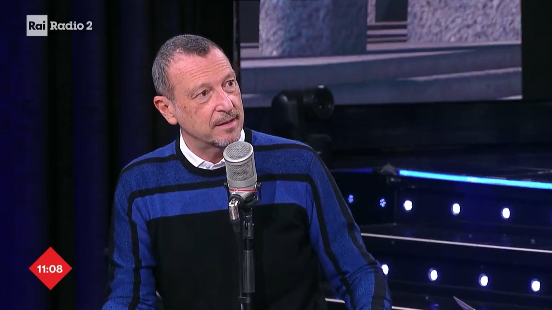 Amadeus: “Non vedo perché devo dare una quota alle donne al Festival”. E sulla Marcuzzi a Sanremo…