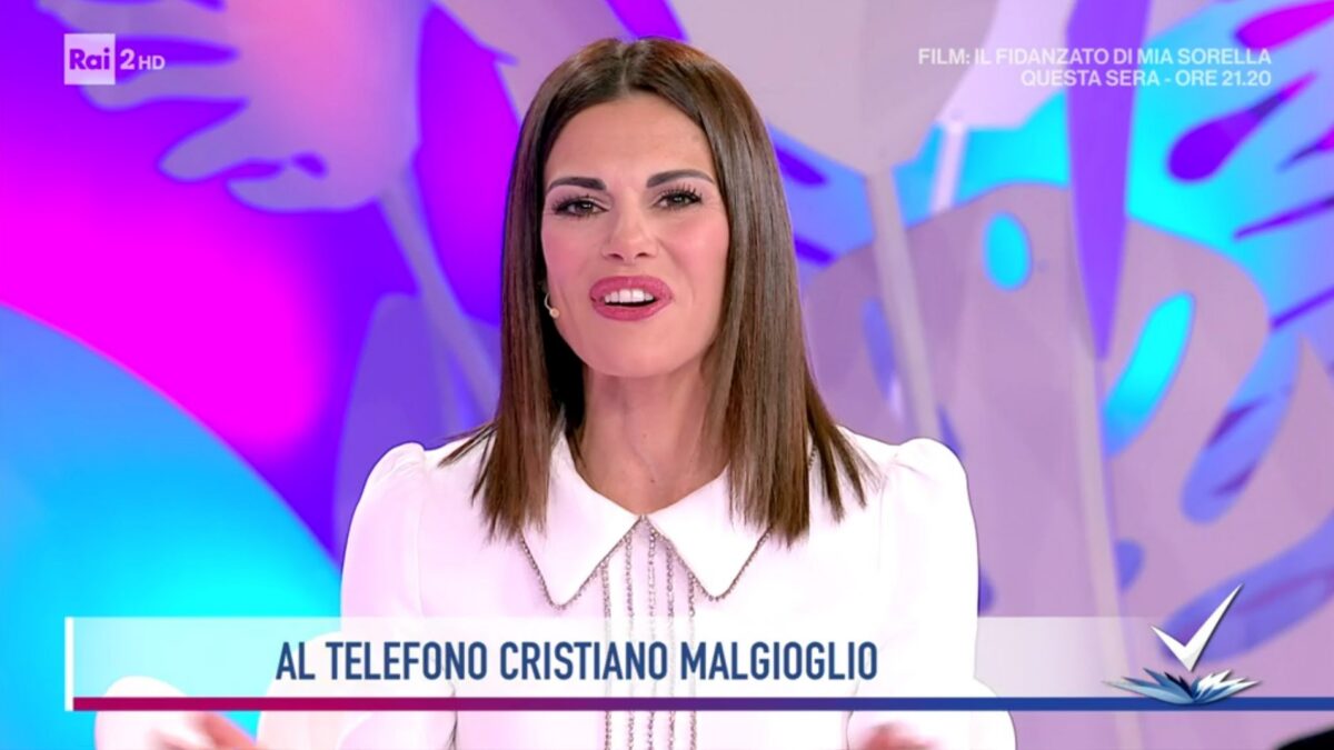 Detto fatto, le costanti voci di chiusura e la replica di Bianca Guaccero (ma nel pomeriggio di Rai 2 domina il caos)