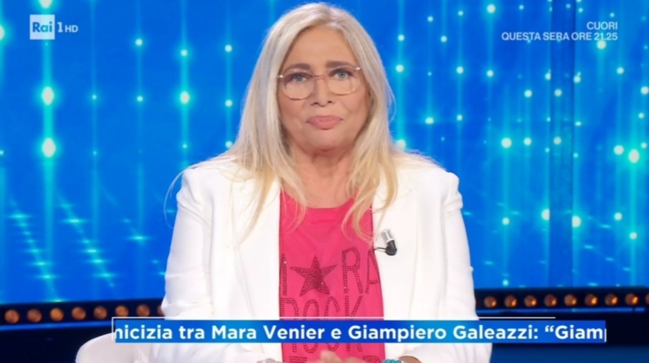 Mara Venier ricorda Giampiero Galeazzi a Domenica in: “Ho perso Bisteccone mio”