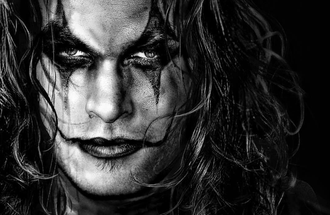 Il Corvo: video con Jason Momoa nei test di prova del reboot cancellato