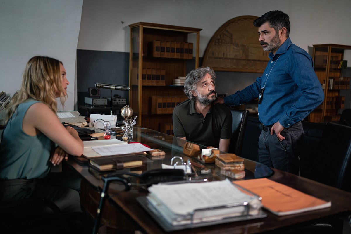 Carolina Crescentini e Carmine Recano