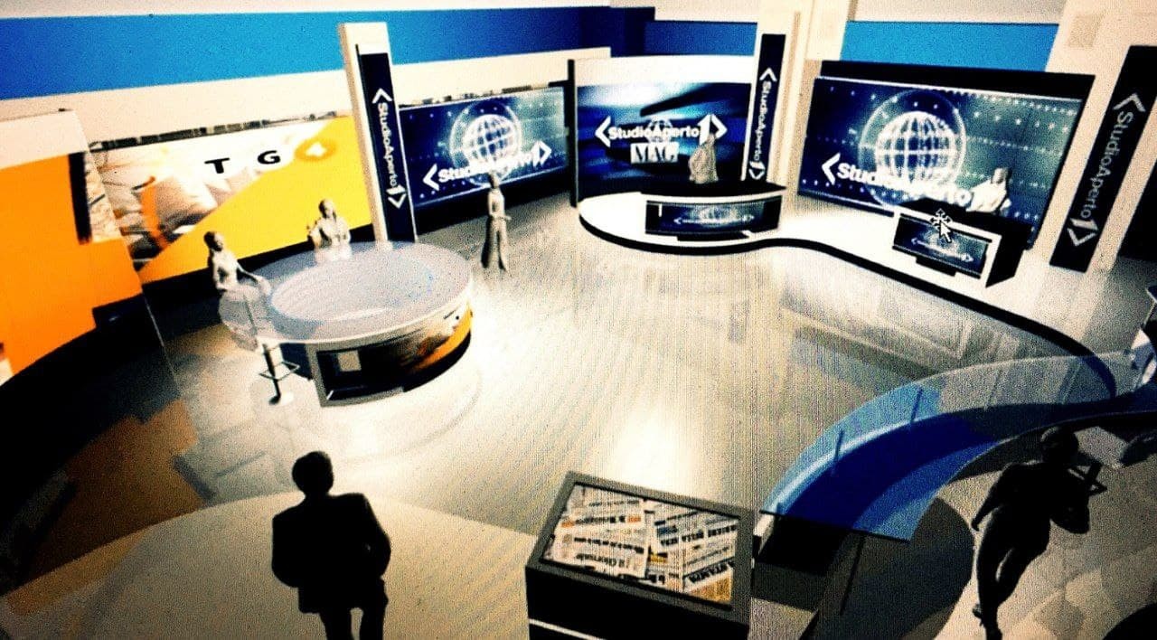 nuovo studio tgcom 24
