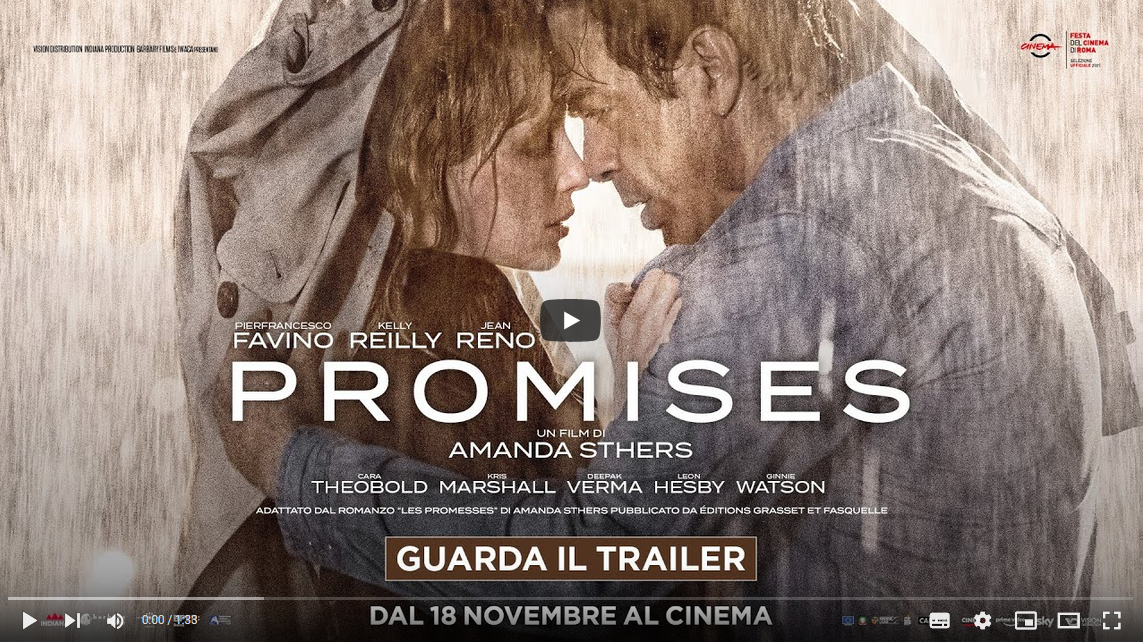 Promises: trailer ufficiale del film con Pierfrancesco Favino