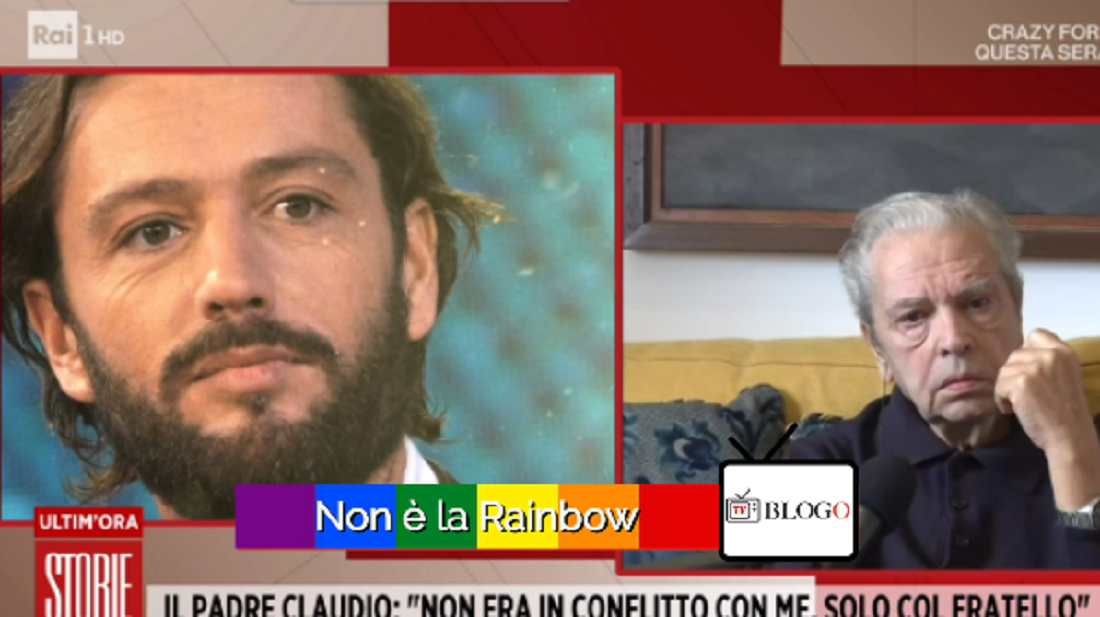 Rossano Rubicondi, il padre a Storie Italiane: “Non distingueva tra uomini, donne e gay”. Eleonora Daniele lo corregge, ma lui si arrabbia: si poteva gestire meglio?