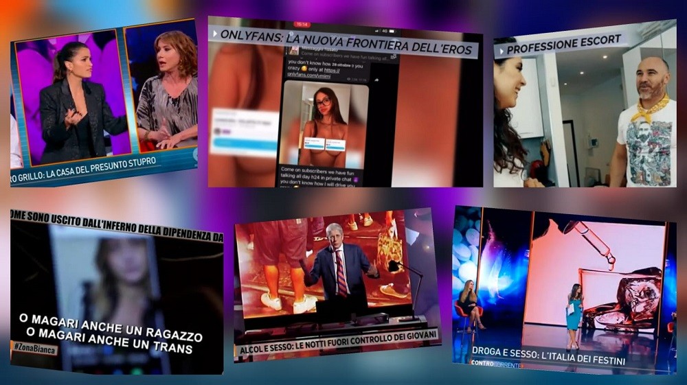 La tv riscopre le luci rosse. Così i talk provano ad ‘uscire’ dal covid