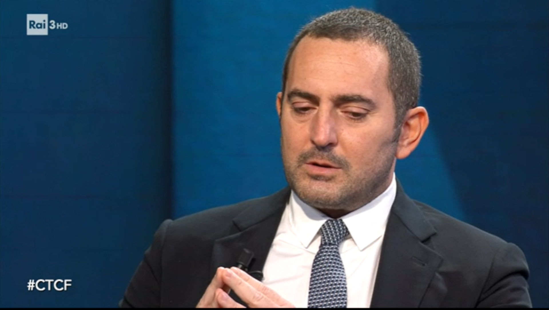 Che Tempo Che Fa, Vincenzo Spadafora commosso per il suo coming out: “È una testimonianza di impegno politico e ho imparato a volermi bene”
