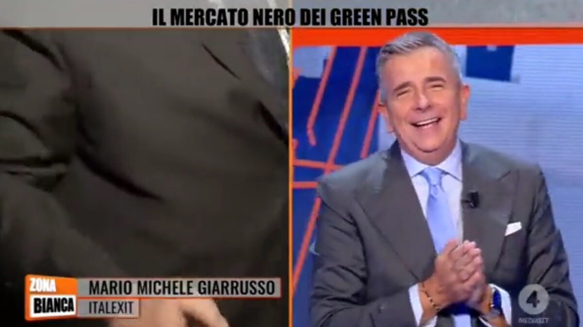 Zona Bianca, ennesimo abbandono. Giarrusso litiga con Brindisi e se ne va (Video)