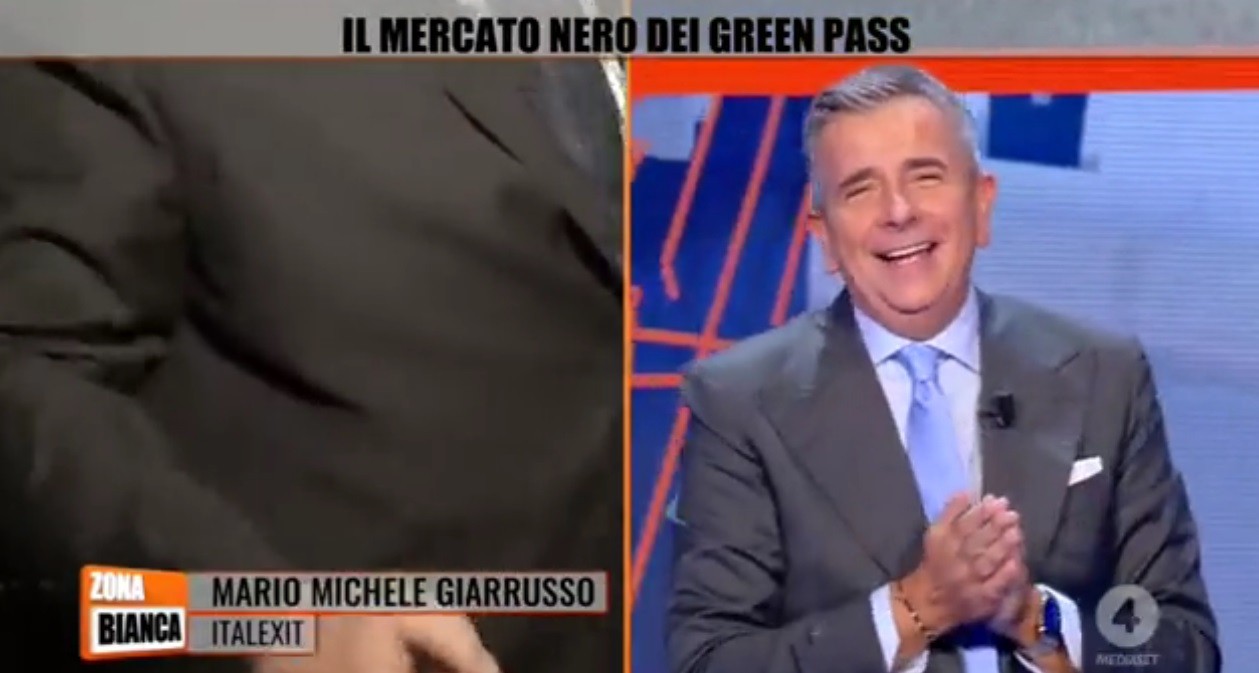 Zona Bianca, ennesimo abbandono. Giarrusso litiga con Brindisi e se ne va (Video)