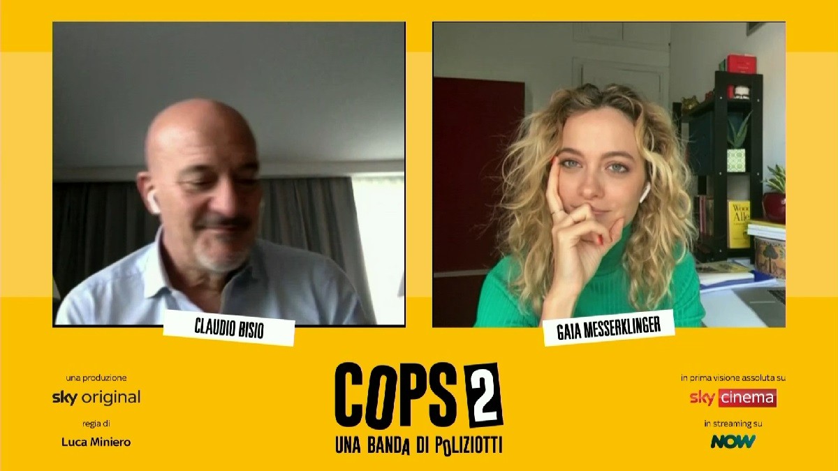 Cops 2, l’intervista con Claudio Bisio e Gaia Messerklinger