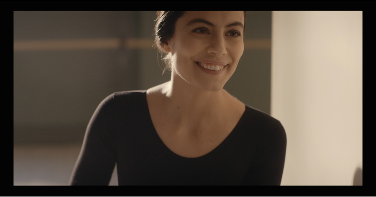 Carla, il film-tv, una scena: il ricordo della libellula