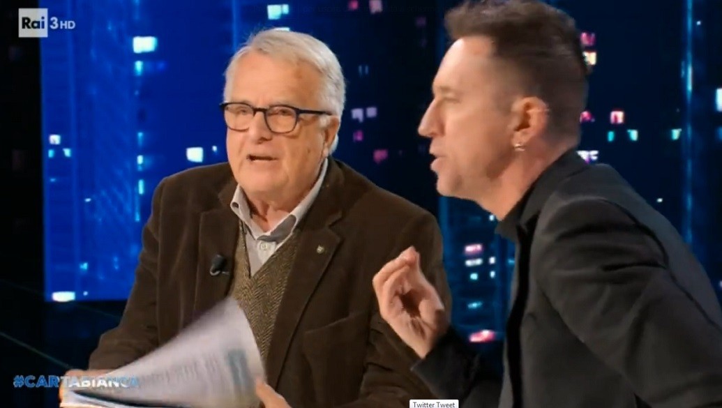 Alberto Contri attacca Cartabianca: “Vittima di un trabocchetto, non mi dissero della presenza di Scanzi”