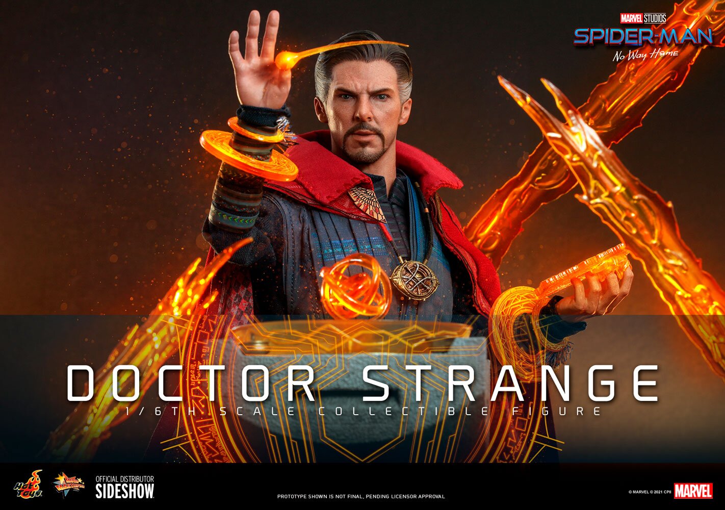 Spider-Man: No Way Home – nuova action figure Hot Toys di Doctor Strange