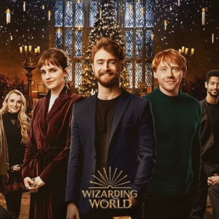 Harry Potter poster ufficiale della reunion e le candele profumate per Natale 2021