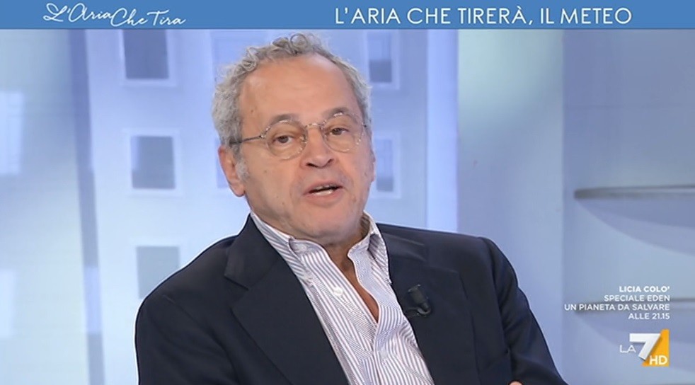 Enrico Mentana rimprovera Myrta Merlino: “La conferenza di Draghi non l’ho vista su La7”