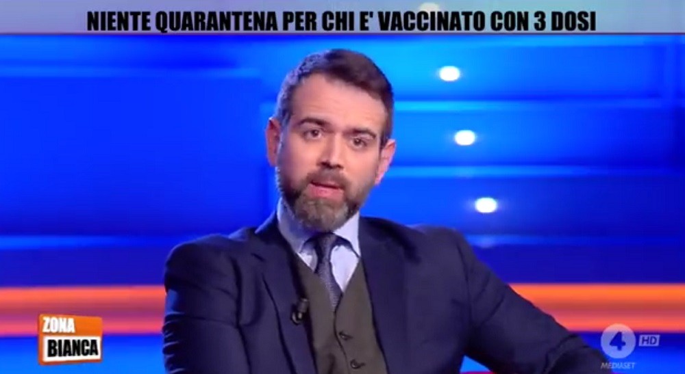 Zona Bianca, lite Gasparri-Borgonovo: “Sei un cacadubbi, hai un contratto per dire certe cose”