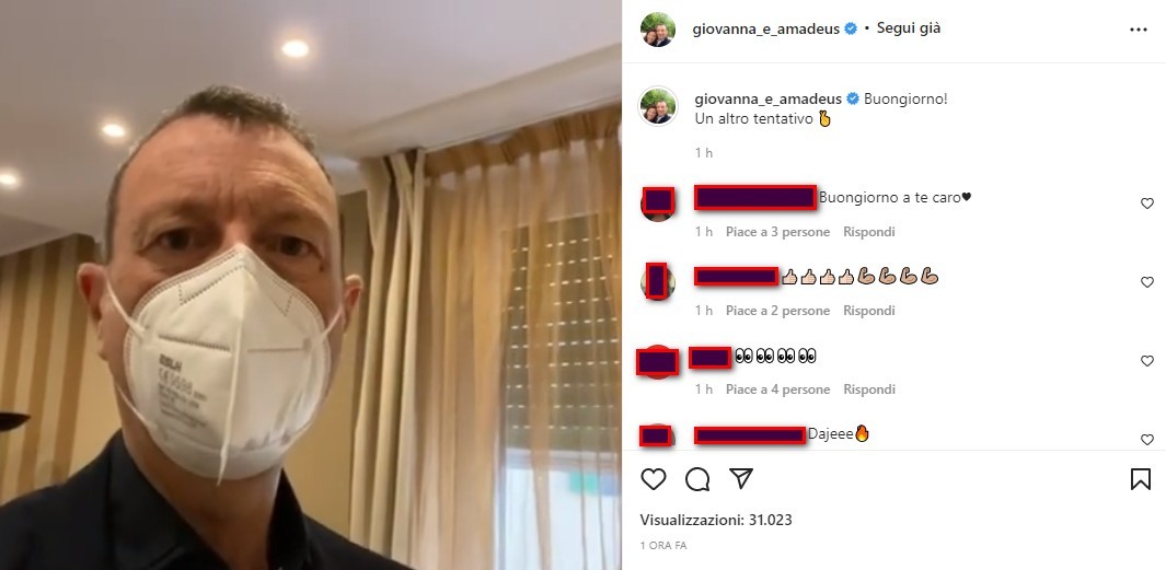 Sanremo 2022, Amadeus e la serie social sulla camera d’albergo senza Fiorello