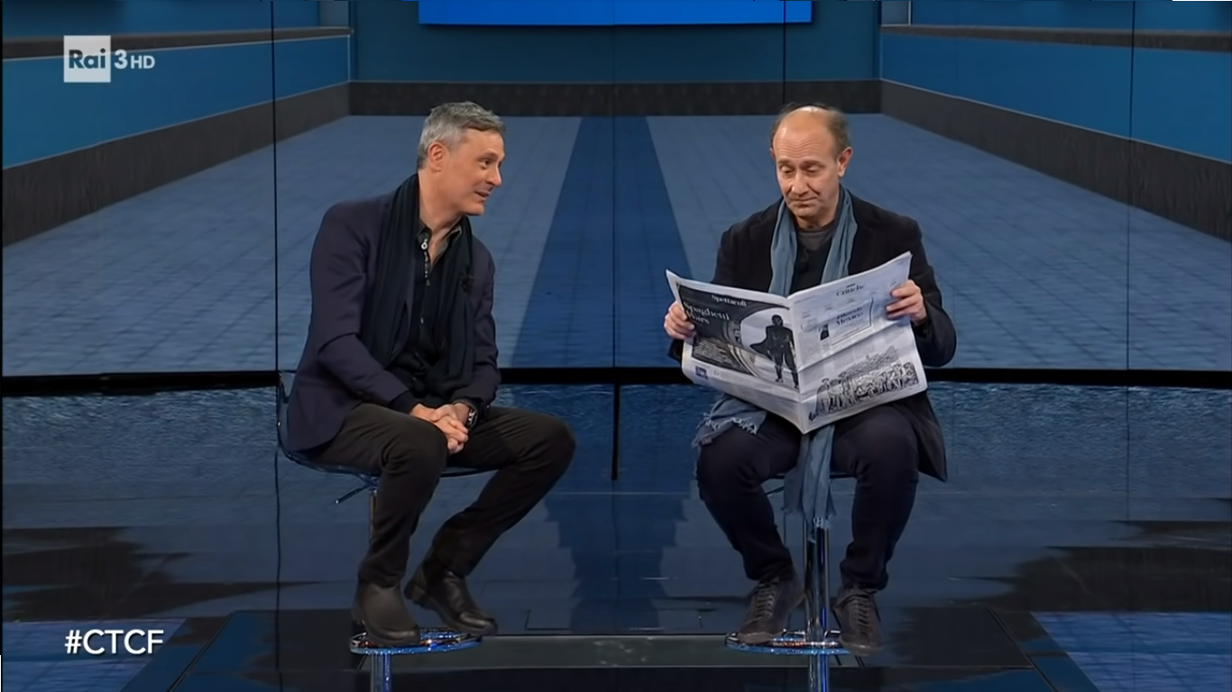 Ale e Franz tornano a Che tempo che fa dopo una pausa di otto mesi tra equivoci e giochi di parole