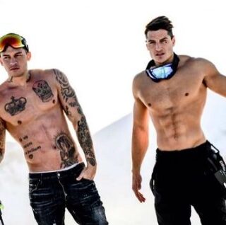 Alessandro Basciano e Gianluca Costantino del Grande Fratello Vip 6