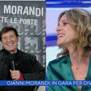 Gianni Morandi a Sanremo 2022