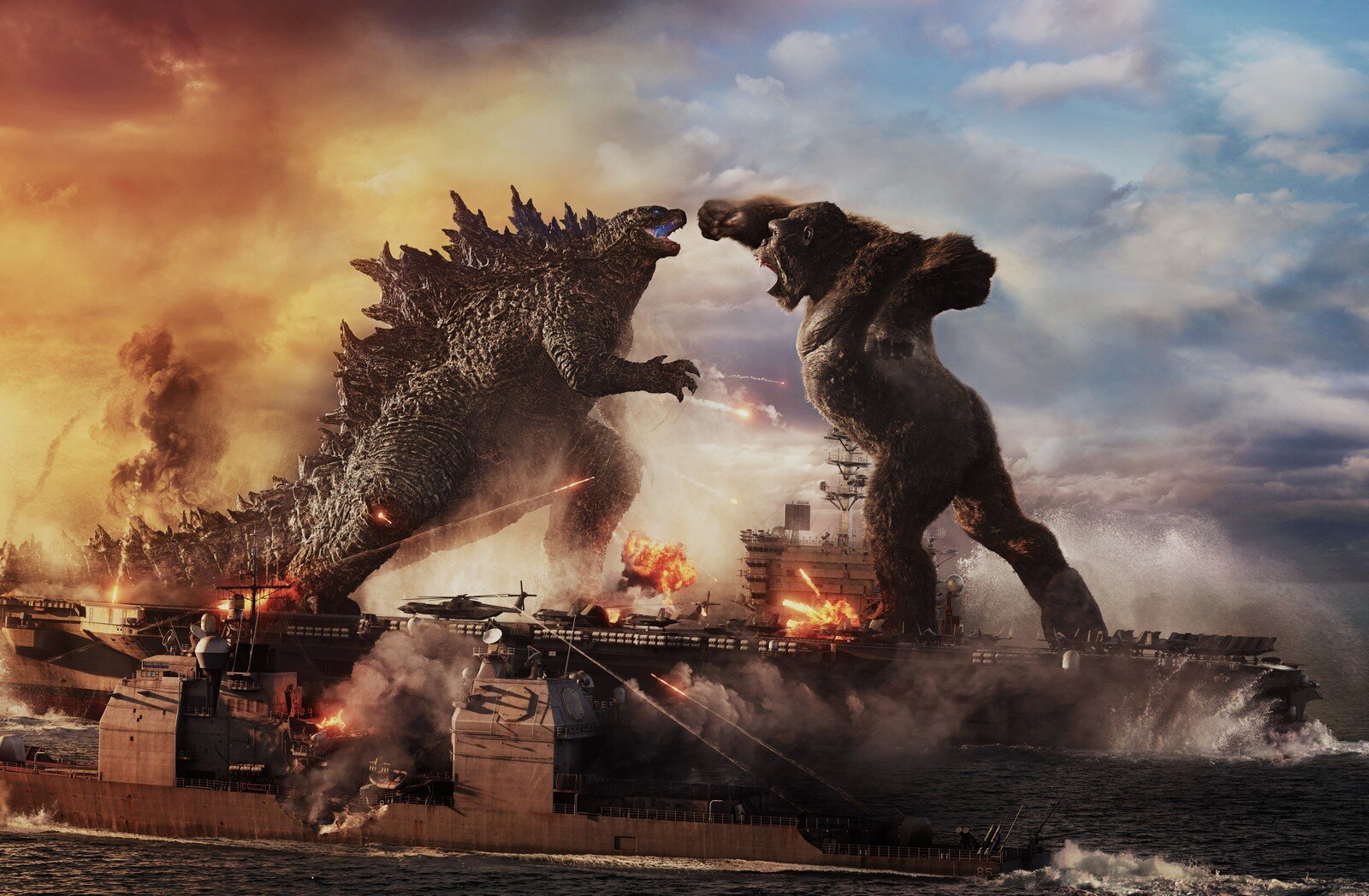 Godzilla vs Kong è il film più “piratato” del 2021